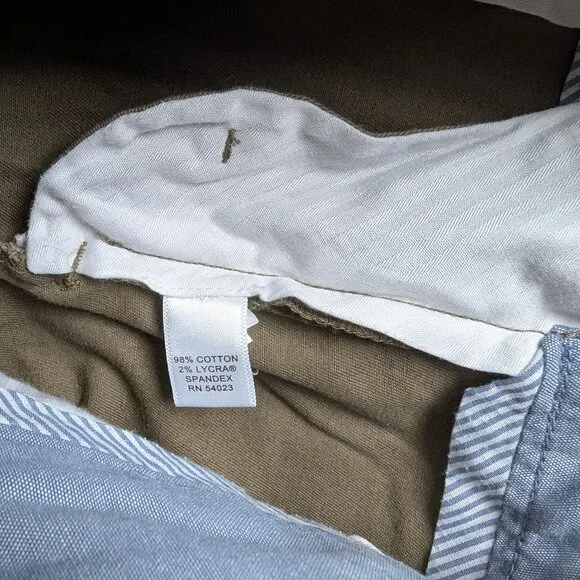 EUC Banana Republic Weekend Chino Women's 8 Slacks Pants Trousers straight leg - Picture 7 of 10